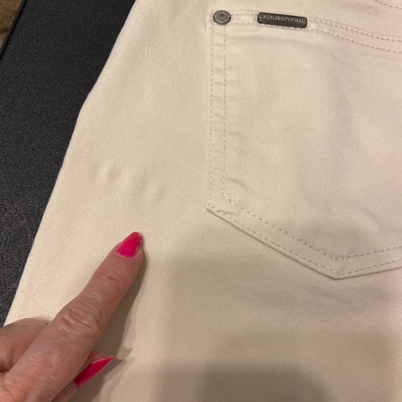 CELEBRITY PINK JEANS Womens 11 Low Rise Skinny Stretchy Five Pocket Pinkish Tint - Picture 8 of 12